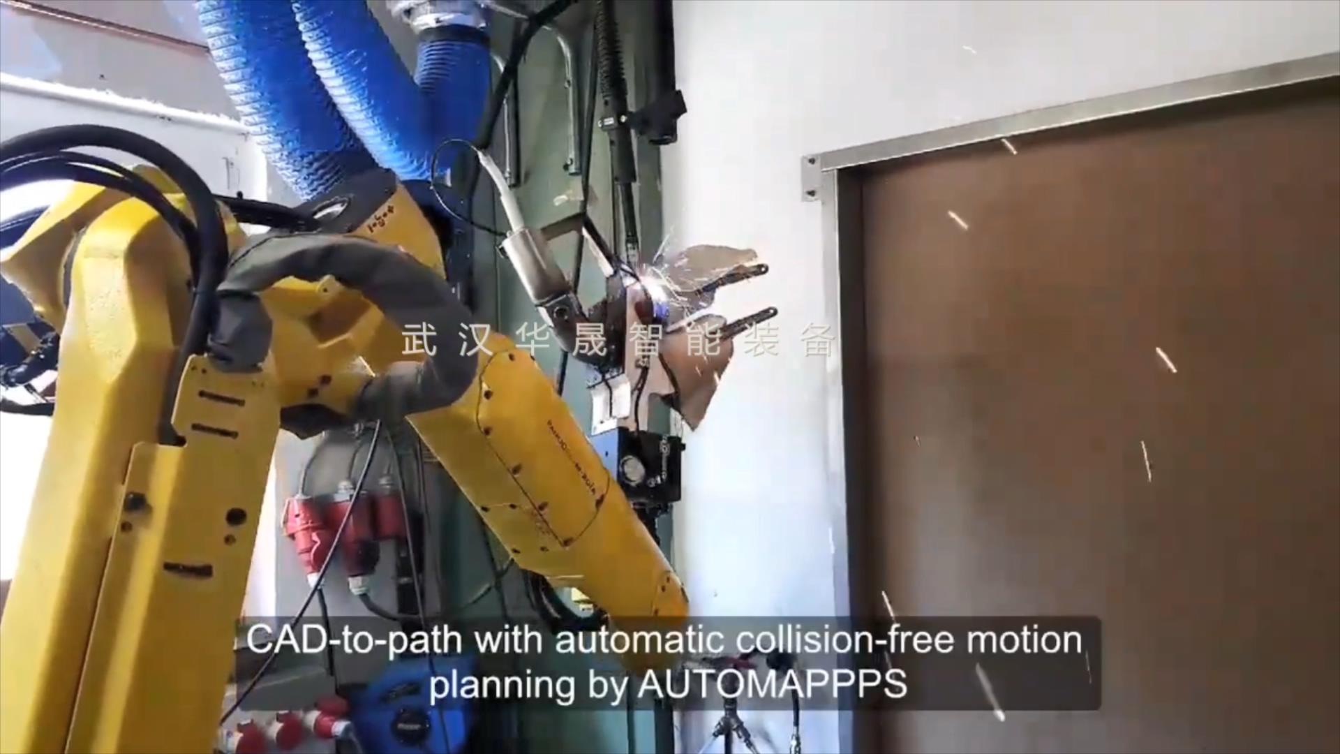 AUTOMAPPPS机器人离线编程软件应用于工件内部打磨